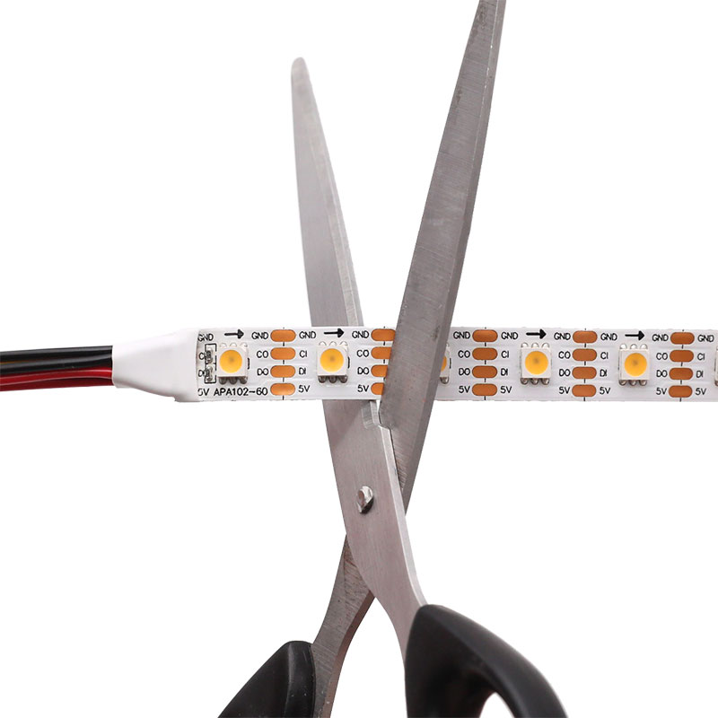 APA102 DC5V 60LEDs/m Warm White Digitally Addressable Led Strips - Outdoor Advertising Signs - 5m/16.4ft per roll APA102 DC5V 60LEDs/m Warm White Digitally Addressable Led Strips - Outdoor Advertising Signs - 5m/16.4ft per roll